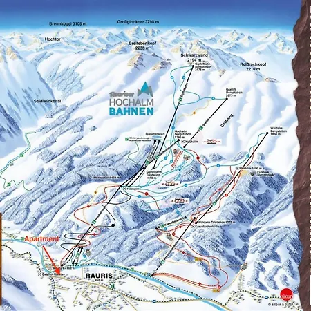 Modern Mountain Directly By Skiing Area Appartement