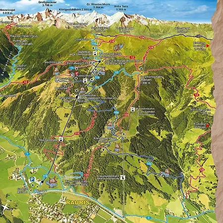 Modern Mountain Directly By Skiing Area Appartement Rauris
