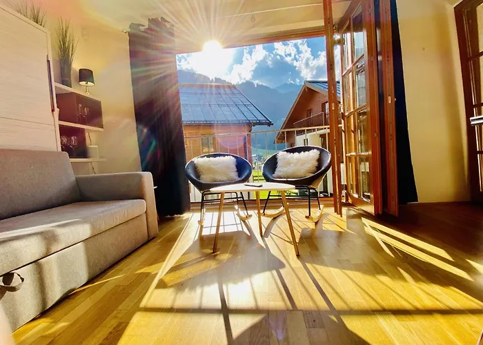 Modern Mountain Directly By Skiing Area *