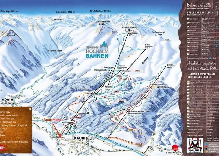 Modern Mountain Directly By Skiing Area Daire