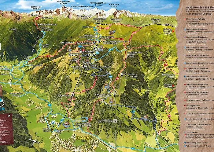 Modern Mountain Directly By Skiing Area Daire Rauris