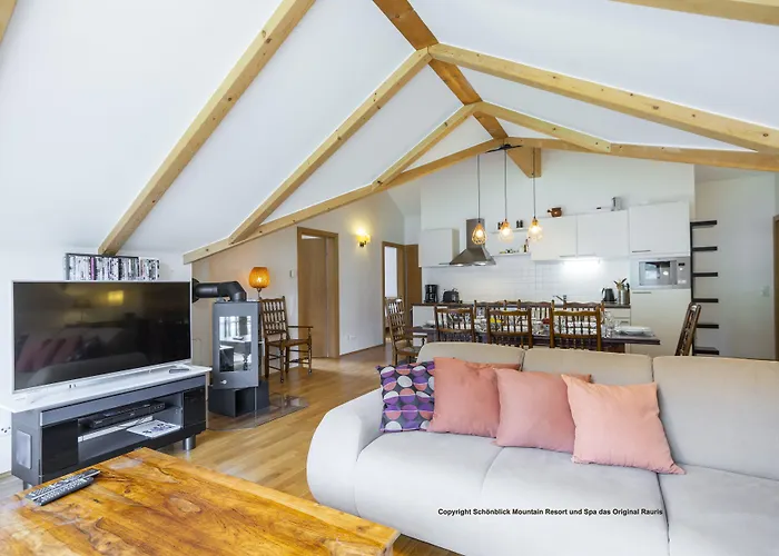 Modern Mountain Directly By Skiing Area