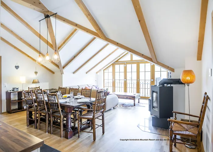 Modern Mountain Directly By Skiing Area